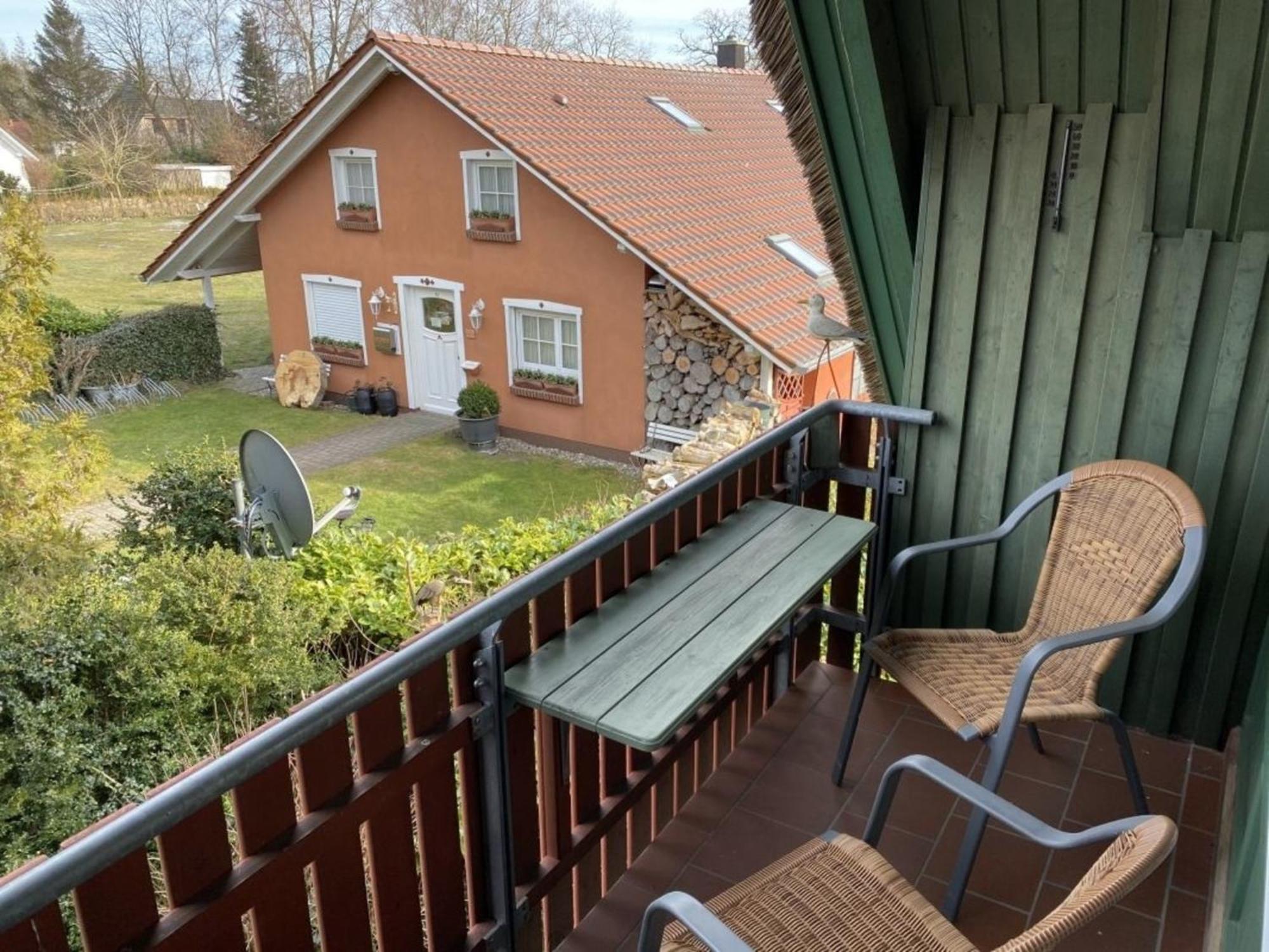 Ferienwohnung Nr 07 Og Spitzboden Born Dış mekan fotoğraf