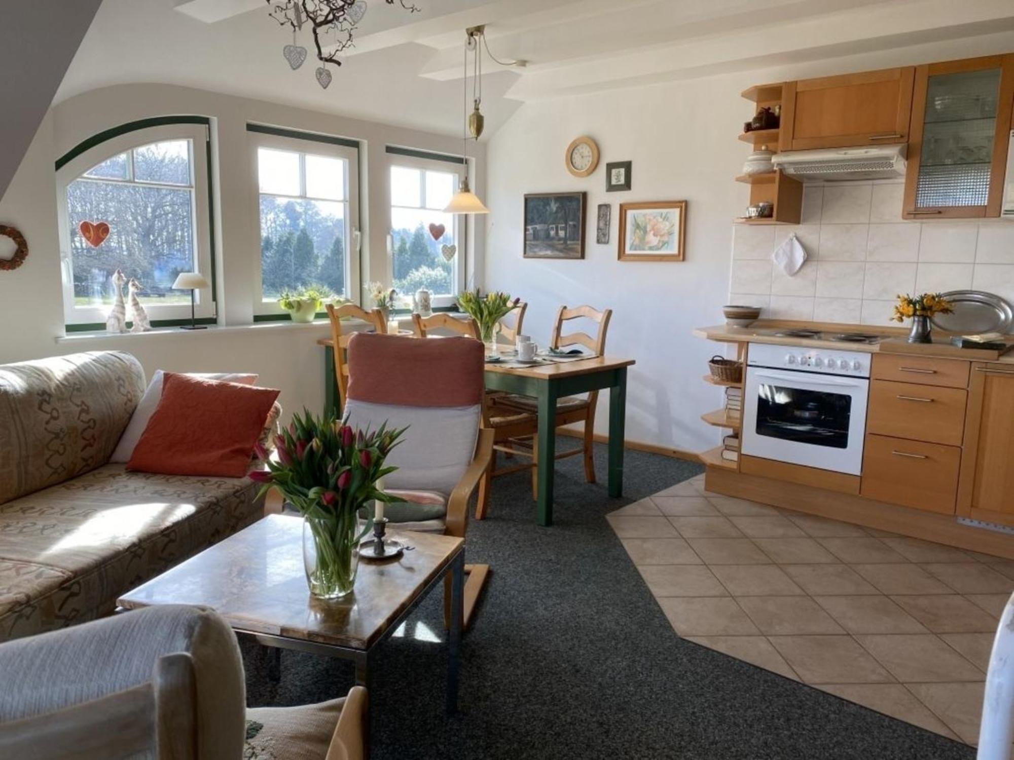 Ferienwohnung Nr 07 Og Spitzboden Born Dış mekan fotoğraf
